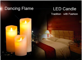 7.5 cmX 17.5 cm Ružová Indoor & Outdoor Poveternostným vplyvom Flameless LED Sviečka Sviečku na batériový CandleFestive Strany Dodanie