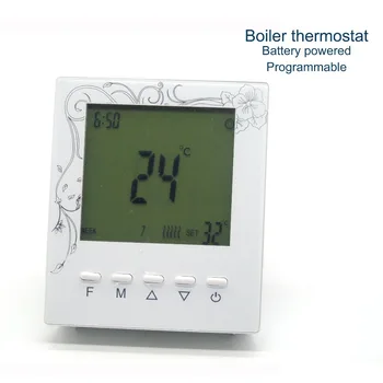 7*6 čas segmentu domácnosti programovateľný termostat kotla s Čínskymi prvok panel