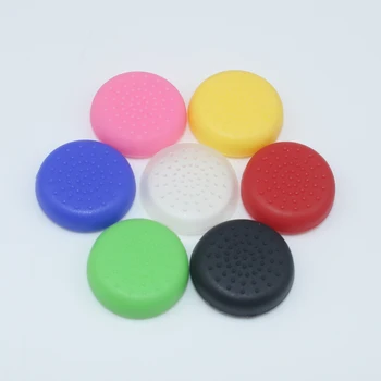 7 farby, Farebné Silikónové Palec Stick PS4 Ovládač Grip Spp Kryt Pre PS4 Radič Uchopenie