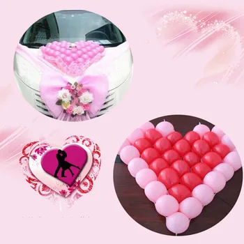 7-palcový kolo pearl balóny (100ks / lot) vysokej kvality, určených na mriežku a Dekoratívne narodeninovej party balón