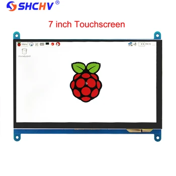 7 palcový Raspberry Pi 3 LCD Displej Dotykový Displej LCD 1024*600 800*480 HDMI Monitor TFT + Prípade Kompatibilné RPI 2/B+ Doprava Zadarmo