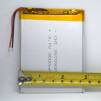 7 palcový tablet univerzálny batéria 3,7 v 3500mAh polymer lithium Batéria pre 3q Qoo! Q-pad RC0718C +skrutkovač