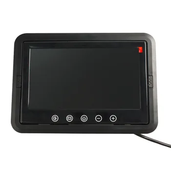 7 Palcový TFT Farebný LCD Stand-alone opierky hlavy Auto Zadné View Monitor Auto Reverznej Parkovanie Monitor s rozlíšením 800 x 480 pixelov