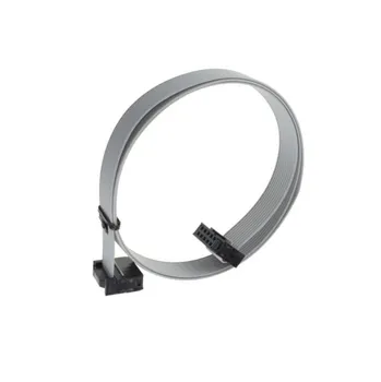 70 10 Pin USBISP USBASP AVR JTAG Stiahnuť drôt 10P Stužkový Kábel 2.3 ft 2.54 mm
