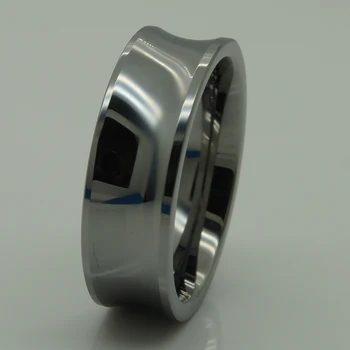8 mm konkávne hi-tech poškriabaniu dôkaz svadobné volfrámu krúžok