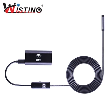 8 mm Wifi Endoskopu Mäkké Kábel Mini Kamerou Smartphone Android HD 720P Dohľadu Trubice, Rúry Iphone Endoskopu Ip67 Inšpekcie