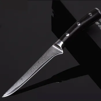8 palcový Boning nože Damasku kuchynské nože sú super ostré japonský boning nože 22