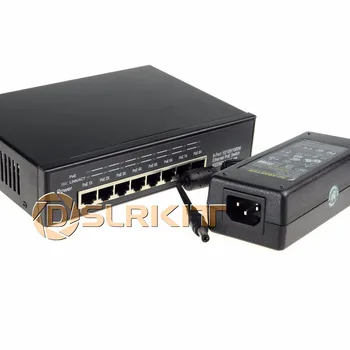 8 Porty Ethernet Gigabit PoE Switch VŠETKÝCH 8 PoE 120W IEEE802.3af 10/100/1000Mbps UAP-AC-PRO
