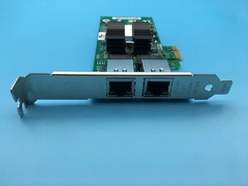 82576 Sieťová Karta Server Adaptéra PCIE x1 Dual-port Gigabit Ethernet Karty E1G42ET Podporu SNSĽP