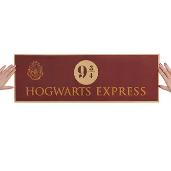 9 3/4 (deväť a tri štvrte) Platforma Harry Potter Film Vintage Papierové Dekorácie Plagát Samolepky na Stenu 72x24cm