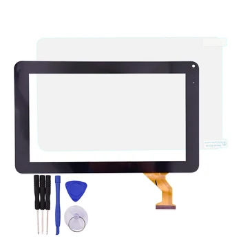 9 palcový Dotykový Displej Snímač FX-C9.0-0068A-F-02 pre N8000 N9000 Tablet Dotykový Displej Digitalizátorom. Sklenený Dotykový Panel Výmenu Snímača