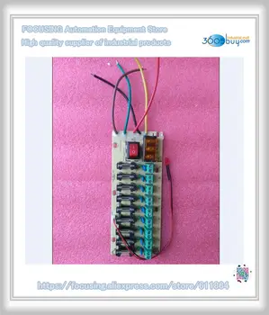9 spôsob PCB dosky svorkovnica pre prepínanie napájania elektrickej energie súčasné zapojenie LED spínač, 12V DC napájanie, distribúcia