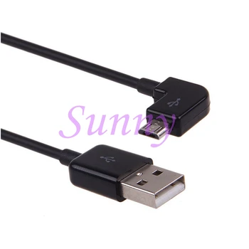 90 stupňov Krátke Micro USB Kábel 2A 90 Rohu Rýchle Nabíjanie USB Microusb uhol Nabíjačku Synchronizovať Dáta Rýchle Nabíjanie Cabel Kábel 20 cm