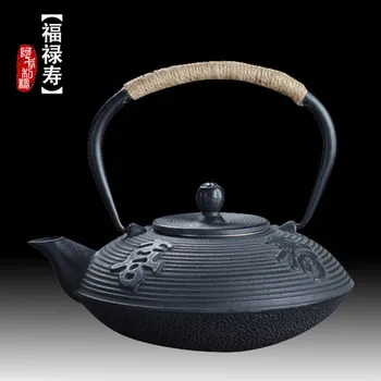 900 ml Nový Príchod liatiny Kanvica Japonský Tetsubin Kanvica Čaj Hrniec Drinkware Nástroje Kung Fu Infusers z Nerezovej Ocele, Čistého Filtra