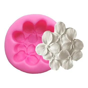 915 3D kvet Silikónové Formy na mydlo formy Šperky Tortu Dekorácie, Fondant, Candy, Miniatúrne Formy Aromaterapia silikónové formy