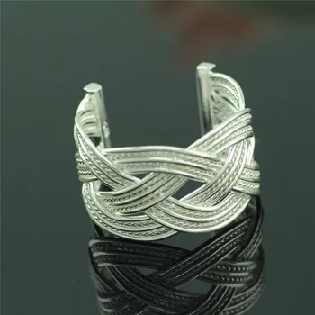 925 sterling silver ring Krúteného drôtu strieborný prsteň Charakter kúzlo krúžky ručne Jedinečný dizajn, šperky