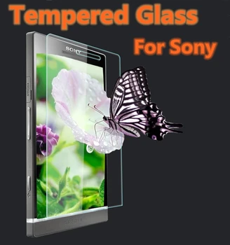 9H 0,3 mm Premium Tvrdeného Skla pre Sony Xperia Z1 Z2 Z3 Z4 Z5 Kompaktný Mini M2 Aqua C4 C5 L36H C Z L Screen Protector Pelicula