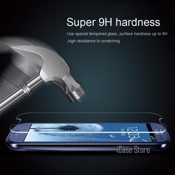 9H tvrdeného skla screen protector fólia Pre Samsung Galaxy S3 S 3 veci i8190 S III S3 mini prípade I8190N I9300 Neo i9301 kryt