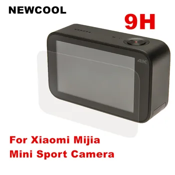 9H Tvrdeného Skla Screen Protector pre Xiao Mijia Mini Sport Akcia Fotoaparát 4K Ochranný Film Screen Guard