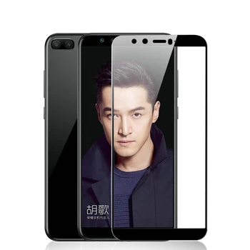 9H Úplné Pokrytie Tvrdeného Skla Screen Protector pre Huawei Honor 9 Lite Česť 9 Mládeže Edition LLD-AL00 LLD-AL10 5.65