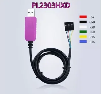 A403 1PCS PL2303HXD HXD 6Pin USB TTL RS232 Previesť Sériový Kábel Kompatibilný pre Win XP/VISTA/7/8