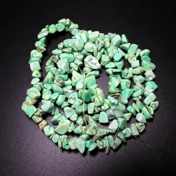 Aaa Svetlo Zelená TurquoiseS Korálky, 5mm-8mm Prírodného Kameňa Korálky Na Výrobu Šperkov Diy Náramok, Náhrdelník Strand 34
