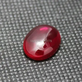AAAAA Oválny Tvar Cabochon rose červené voľné kamene korund kameň diy šperky, perly, takže DIY fantázie kamene