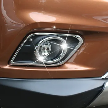 ABS Chrome Predné Hlavu Hmlové Svetlo Lampy Kryt pre Nissan X-Trail X Trail XTrail Hmlové Svetlo Kryt Výbava Auto Príslušenstvo 2ks
