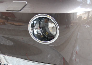 ABS Chrome Predné Hlavu Hmlové Svetlo Lampy Kryt Výbava Kryt Trim 2 ks Pre BMW X3 F25 2011 2012 2013 Auto Styling príslušenstvo!