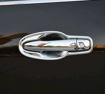 ABS Chrome Vonkajšie Bočné Dvere, Rukoväť Miska Kryt Výbava 8pcs pre Renault Koleos 2017 auto styling auto príslušenstvo