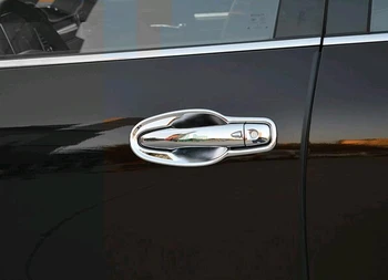 ABS Chrome Vonkajšie Bočné Dvere, Rukoväť Miska Kryt Výbava 8pcs pre Renault Koleos 2017 auto styling auto príslušenstvo