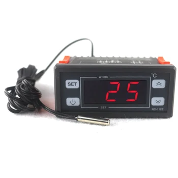 AC 220V 30A Digitálny Termostat pre Inkubátor LED Displej Regulátor Teploty Regulátor s NTC snímačom
