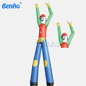 AD002 BENAO DHL Zadarmo doprava sky tanečník kostýmy nafukovacie reklamné vzduchu tanečník s dvojité nohy