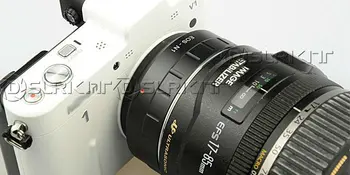Adaptér objektívu Krúžok Pre Canon EOS EF EF-S Objektív a Nikon V1 J1 1 Mount Adaptér