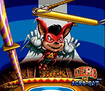 Aero Na Acro Bat 16 bit MD Hra Karta Pre 16-bitové Sega MegaDrive Genesis herné konzoly