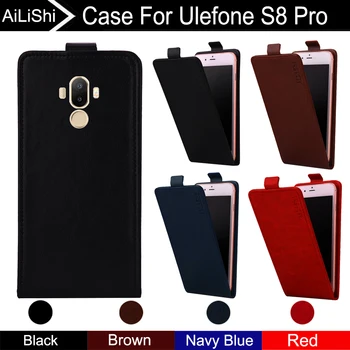 AiLiShi Pre Ulefone S8 Pro Prípade, Hore A Dole Vertikálne Telefón Flip Kožené Puzdro S8 Pro Ulefone Telefón Príslušenstvo 4 Farby Sledovanie!