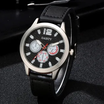Aimecor náramkové hodinky Quartz hodinky mužov sklo Kožený pásik, Analógový pulso Kolo mužov sledovať classico chronometer Y7128