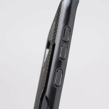 AIORIA Shockproof obal pre Samsung Galaxy S8 credit card design Textilné Štýl PC s Flexibilným Hrubé TPU Materiálu zahŕňa