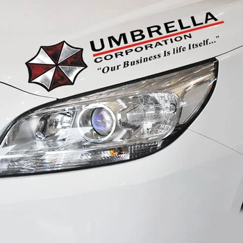Aliauto Umbrella corporation Auto Samolepky Športové Myseľ Viečka Obtlačky pre Chevrolet Volkswagen polo golf Honda Hyundai Kia Lada