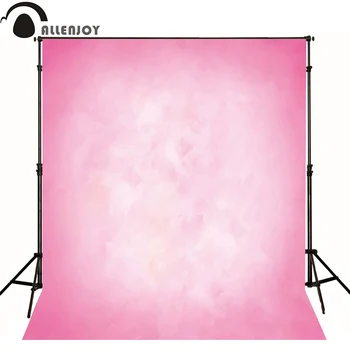 Allenjoy Tenké Vinyl handričkou fotografie Ružové Pozadie Počítača Tlač Pozadie pre Svadobné Foto Štúdio Pure Color MH-027