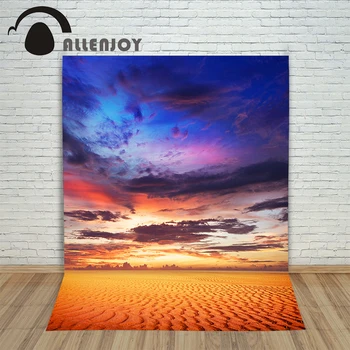 Allenjoy Vinyl photo studio Pozadí Púšti sky color krajiny pozadia fotografia fotografický papier