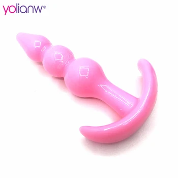 Amatérska korálky análny hračka g mieste análny plug sexuálne hračky zadok konektory Pre Mužov sex product & Análny Hračky pre Ženy muži