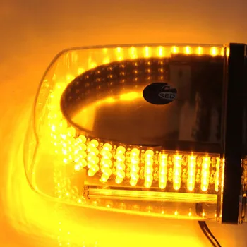 Amber 240 LED Strobe Light Núdzové Výstražné Blikajúce Auto Truck Konštrukcia Auto Bezpečnosť Vozidla