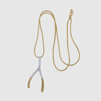 Amorita boutique Jednoduché vetvenia zlatého hada reťazca náhrdelník