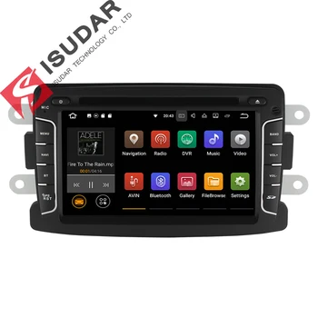 Android 7.1.1 7 Palcový Auto DVD Prehrávač Pre Dacia/Sandero/Duster/Renault/Captur/Lada/Xray 2 Logan 2 2G RAM, WIFI, GPS Navigácia, Rádio