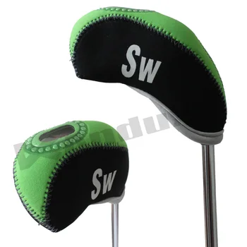 Andux Číslo Tag Golf Železa Zahŕňa headcover pre žehličky 10pcs/set Mt/s01 Čierna/zelená