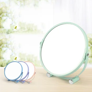 ANHO Maccaron make-up Zrkadlo HD Jednej Strane Zväčšovacie Tabuľka Zrkadlo Kúpeľňa Spálňa Princezná Zrkadlo Farebné Destop Zrkadlo