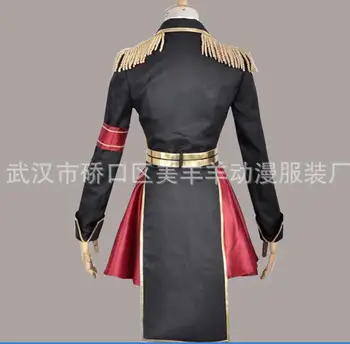 Anime K Projektu Kushina Anna Lyžice Vojenské rovnomernú vrstvu tričko, nohavice, klobúk nastaviť cosplay kostým