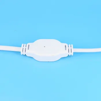 ANJOET EÚ Plug LED Pásy Príslušenstvo Napájací konektor 2,5 A Vodotesný (PCB Šírka : 6-7mm ) 5050 3014 2835 SMD LED 220v Pásy Plug
