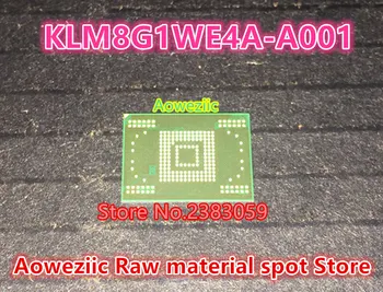 Aoweziic (1PCS) (2 KS) (5 KS) (10PCS) nový, originálny KLM8G1WE4A-A001 BGA Pamäťový čip EMMC pamäť 8GB KLM8G1WE4A A001